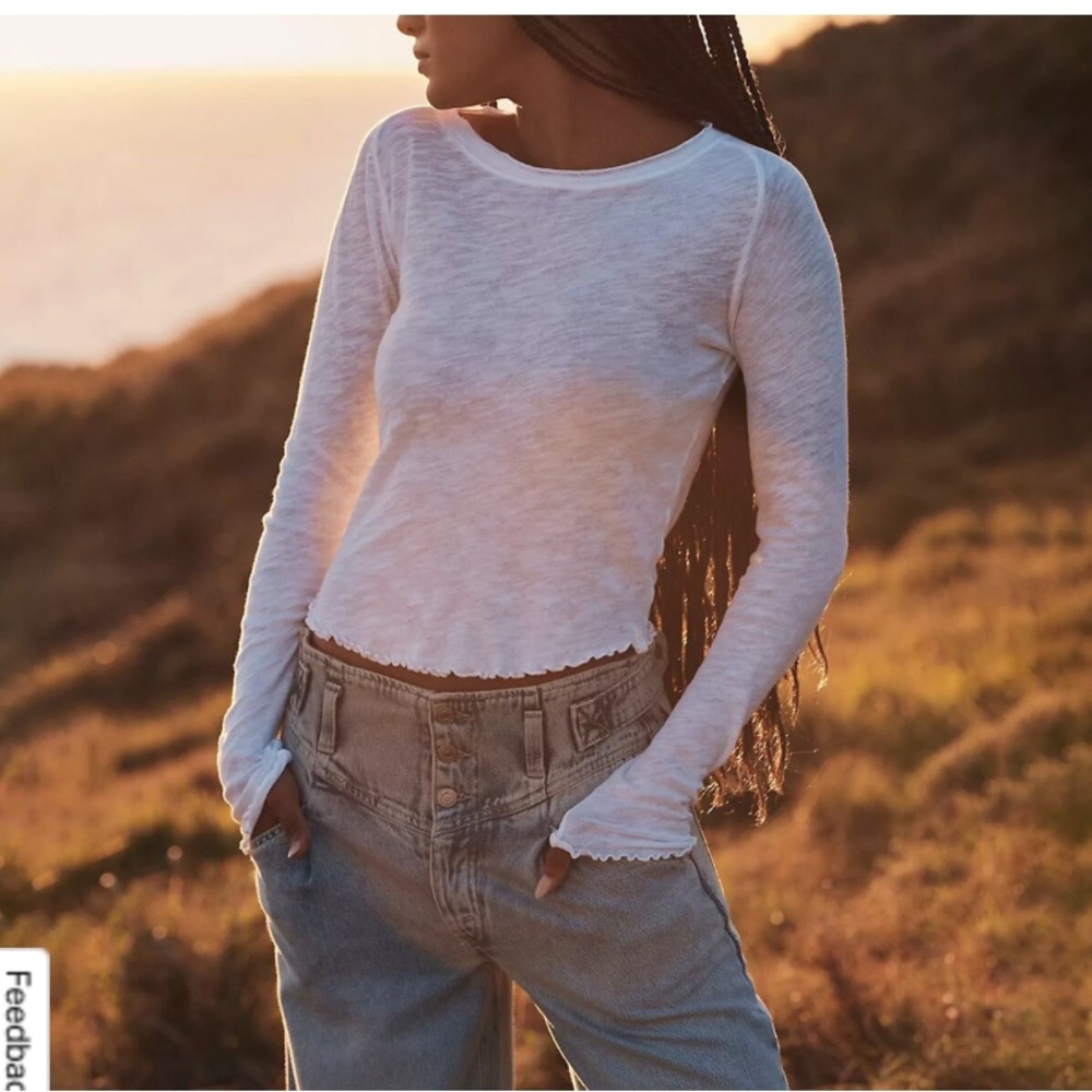 Free People (2) Be My Baby Long Sleeve